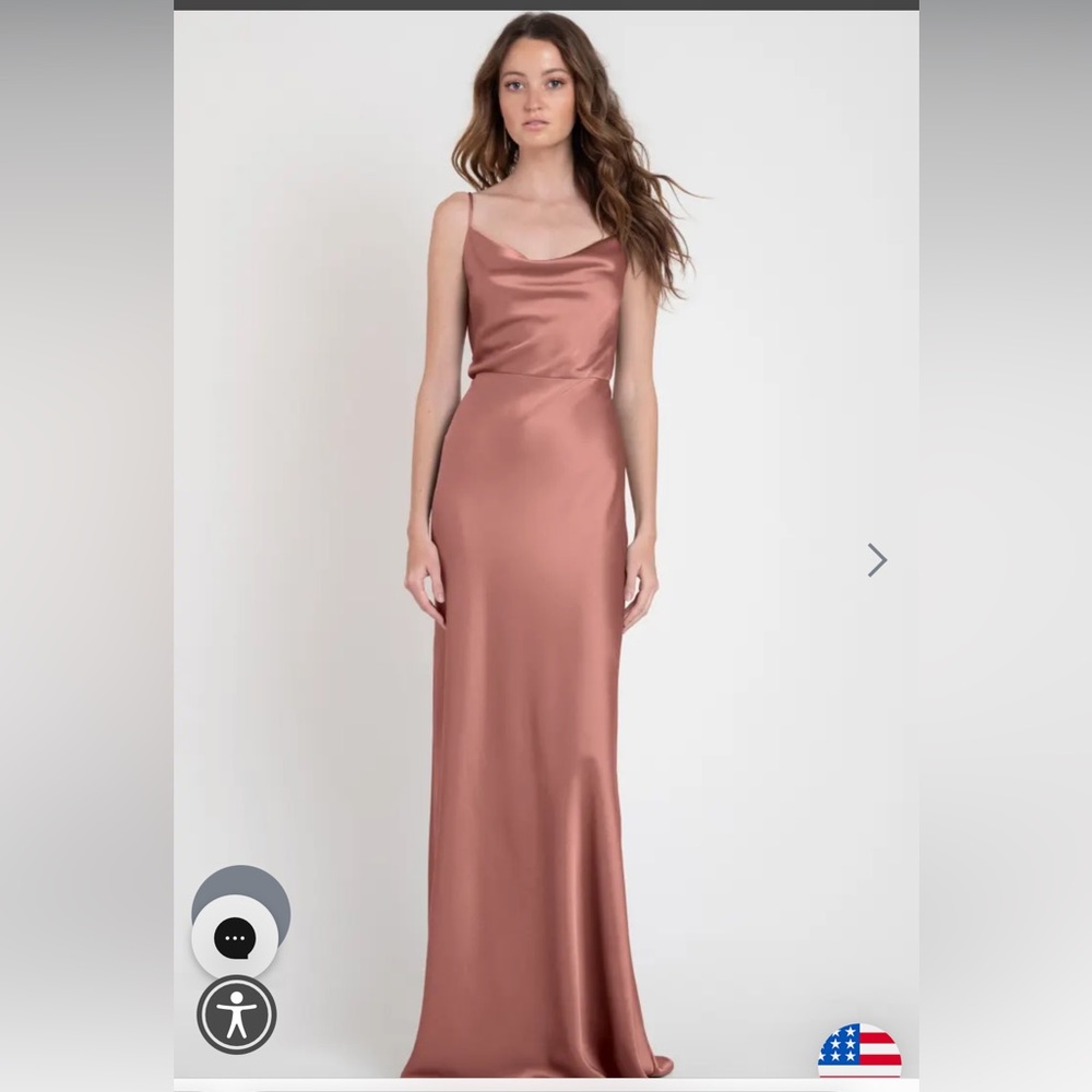 Jenny Yoo Sylvie Dress in Wild Rose